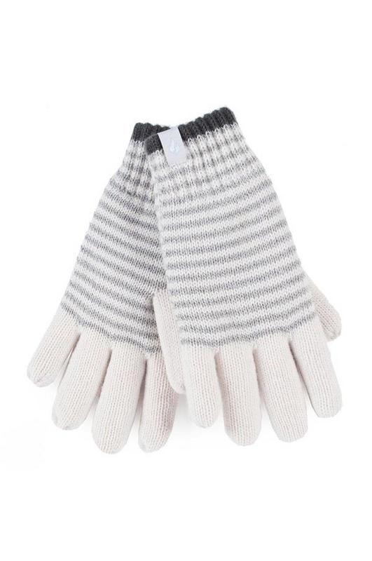 Heat Holders Ladies cable gloves maat S/M Oslo cream 1 Paar