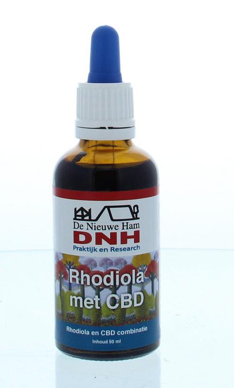 Dr B Rhodiola met CBD frequentie tinctuur 50 Milliliter