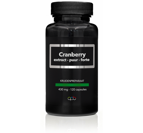 APB Holland Cranberry extract puur forte 430mg 120.00 Capsules