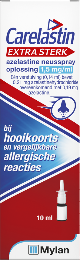 Carelastin Neusspray azelastine extra sterk 10.00 Milliliter
