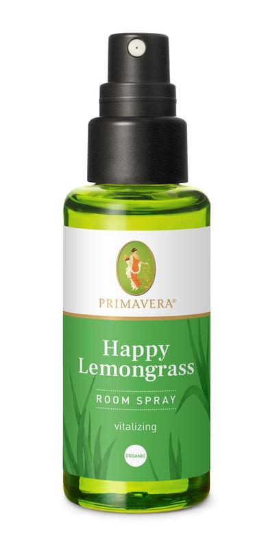 Primavera Roomspray happy lemongrass bio 50 Milliliter