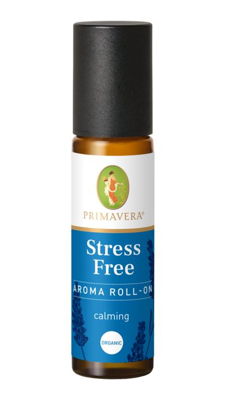 Primavera Aroma roll-on stress free bio 10 Milliliter