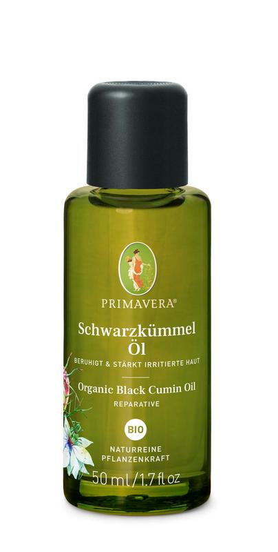 Primavera Zwarte komijn olie bio 50.00 Milliliter