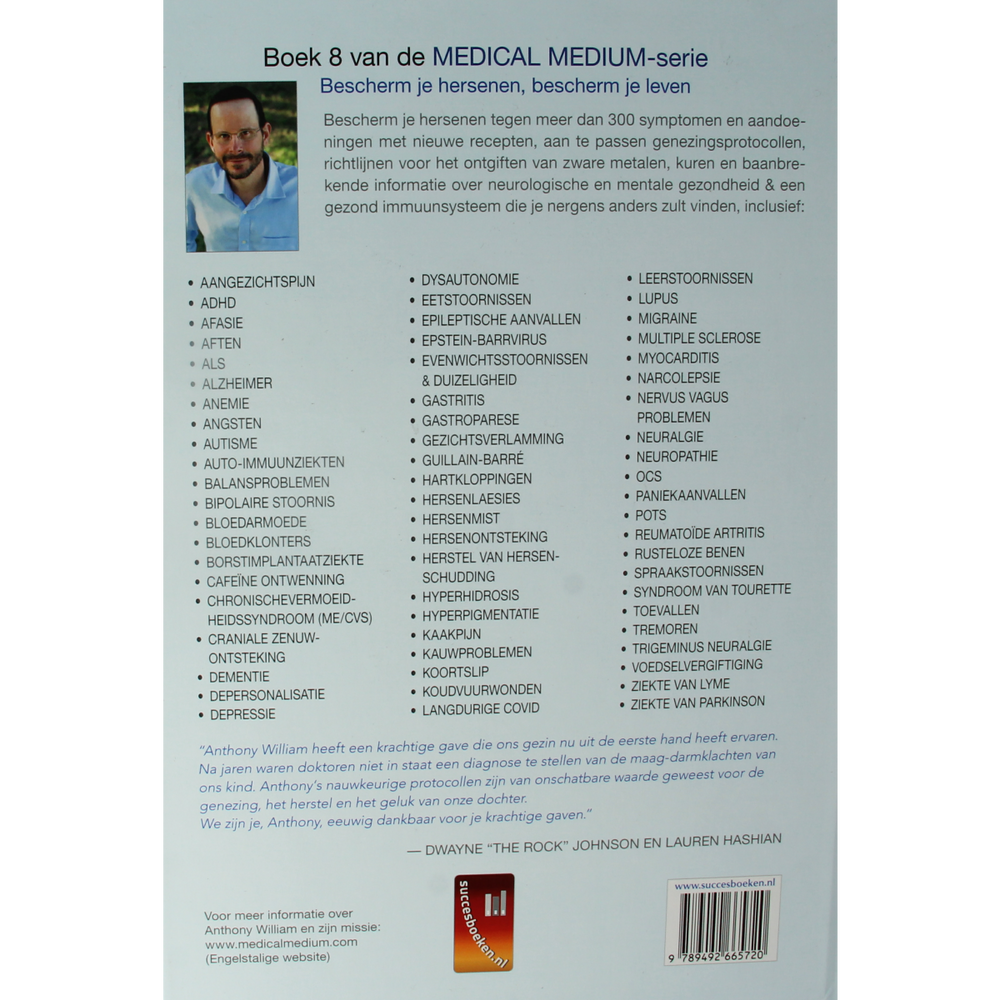 Succesboeken Medical Medium Brain Saver Protocollen 1.00 Boek
