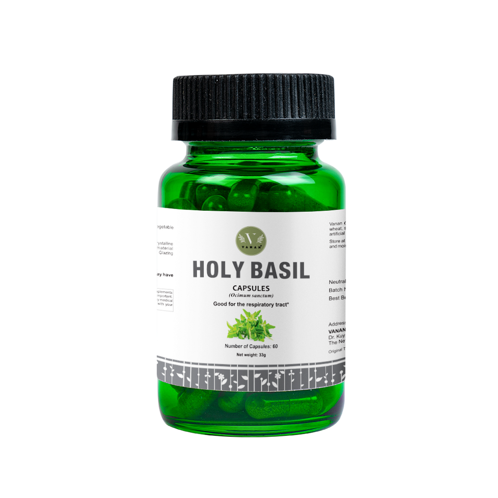 Vanan Holy Basil Capsules 60.00 Capsules